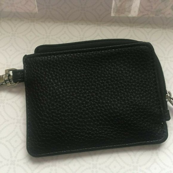 THIRTY ONE Traveler Card Wallet - Black Distressed Pebble. Very gently like-new - Picture 2 of 6